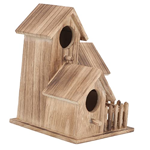 NULYLU Vogelnisthütte Vogelhaus Holz Vogelnest Vogelzubehör Vogelzuchthütte Outdoor Vogelhaus Nisthütte NULYLU Vogelnisthütte Vogelhaus Holz Vogelnest Vogelzubehör Vogelzuchthütte Outdoor Vogelhaus Nisthütte von NULYLU