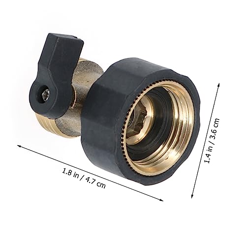 NULYLU Schwere Gartenschlauchkupplung Mit Absperrventil Innengewinde Robuster Wasseranschluss Für Optimale Kontrolle des Wasserflusses Ideal Für Gartenarbeiten NULYLU Schwere Gartenschlauchkupplung Mit Absperrventil Innengewinde Robuster Wasseranschluss Für Optimale Kontrolle des Wasserflusses Ideal Für Gartenarbeiten von NULYLU