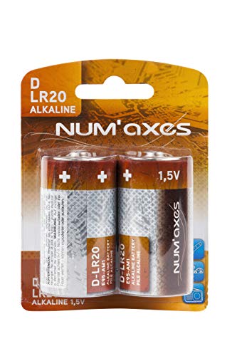 NUM`axes 81881 Ersatzbatterien 2 x D LR20 Alkaline - 1.5 V NUM`axes 81881 Ersatzbatterien 2 x D LR20 Alkaline - 1.5 V von NUM'AXES