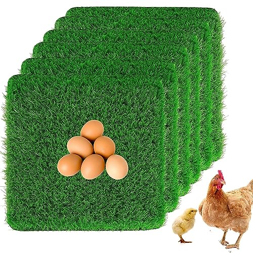 6 Stück Hühner Nistkasten Pads,30x30x2.5cm Tragbare Waschbare Wiederverwendbare Hühnerstreu-Matten, Legenester für Hühner für Hühnerstall, Geflügel, Nistkästen und Enten 6 Stück Hühner Nistkasten Pads,30x30x2.5cm Tragbare Waschbare Wiederverwendbare Hühnerstreu-Matten, Legenester für Hühner für Hühnerstall, Geflügel, Nistkästen und Enten von NUMAD