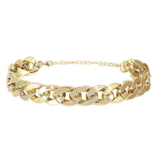 Kleine mittelschwere Hundekragen Halskette Schmuckzubehör poliertes leichte goldene Farbe Geeigneter Teddy French Bulldogge Kleine mittelschwere Hundekragen Halskette Schmuckzubehör poliertes leichte goldene Farbe Geeigneter Teddy French Bulldogge von NUMNBE