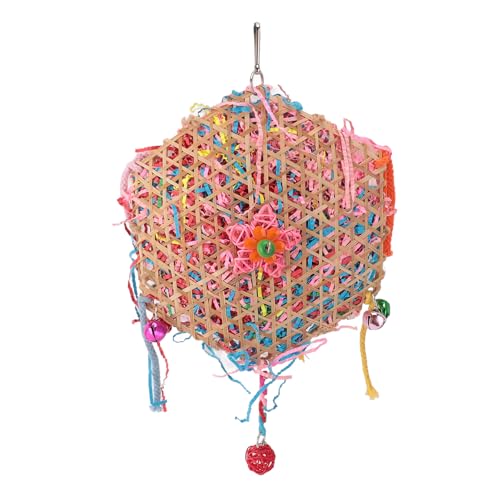 NUMNBE Papageienbambuskau -Spielzeug lebendige Farben für Vögel Aller Größen NUMNBE Papageienbambuskau -Spielzeug lebendige Farben für Vögel Aller Größen von NUMNBE
