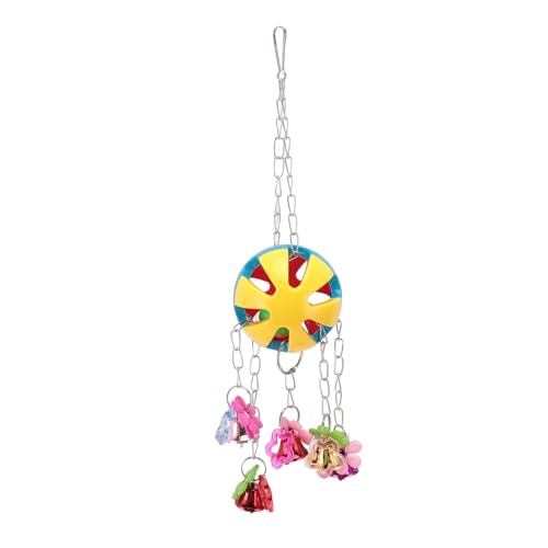 NUMNBE Papageienglockenspielzeug Plastik Bird Hängende Spielzeug für mittlere und große Vögel Spaß daran eingehen NUMNBE Papageienglockenspielzeug Plastik Bird Hängende Spielzeug für mittlere und große Vögel Spaß daran eingehen von NUMNBE