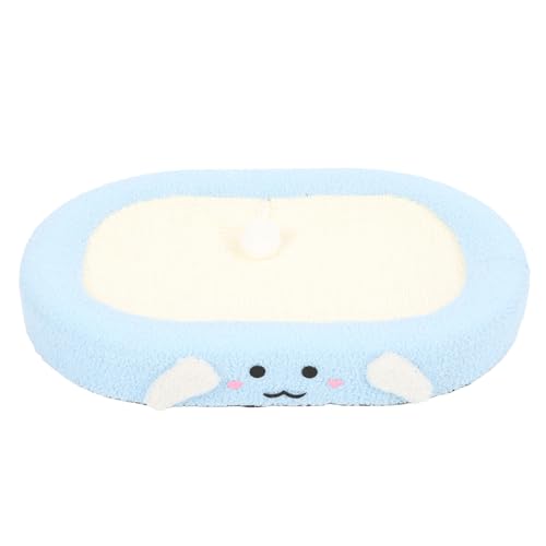 Sisal Cat Scratch Anti Slip Basis Katzenkratzer Brett niedliche Plüsch -Wickelkatze Kratzer -Lounge -Bett Blau 24.02x15.75x3.54in für Innenräume Sisal Cat Scratch Anti Slip Basis Katzenkratzer Brett niedliche Plüsch -Wickelkatze Kratzer -Lounge -Bett Blau 24.02x15.75x3.54in für Innenräume von NUMNBE