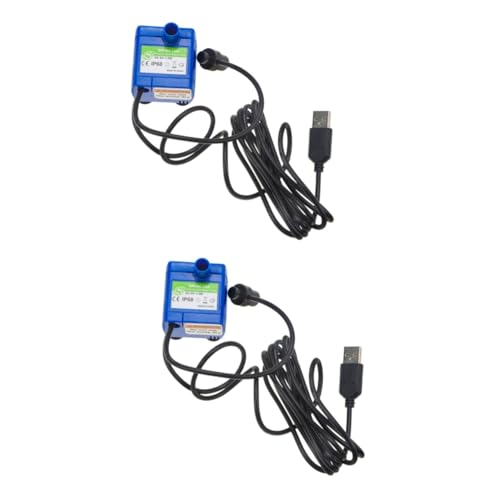 NUOBESTY 2 Stück Trinkbrunnen Für Haustiere Wasserpumpe Für Kätzchen Wasserzufuhrpumpe Für Haustiere Werkzeug Zum Trinken Von Katzen Haustier-trinkwerkzeug Wasserpumpe Für Hunde Blau von NUOBESTY
