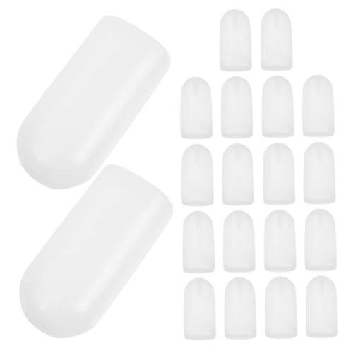 NUOBESTY 20 Stück Spielzeugzubehör Geräuschmacher-quietscher Ersatz Für -quietscher Craft Squeaker Ersatz- -quietscher Squeaker Selber Einbauen Quietscheinsatz Plastik Weiß von NUOBESTY