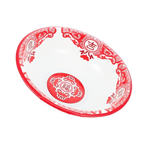 NUOBESTY Emaillierte Salatschüssel Robustes Gesundes Material Retro Design Für Zuhause Für Waschbecken Haustiere Praktisch Und Langlebig von NUOBESTY