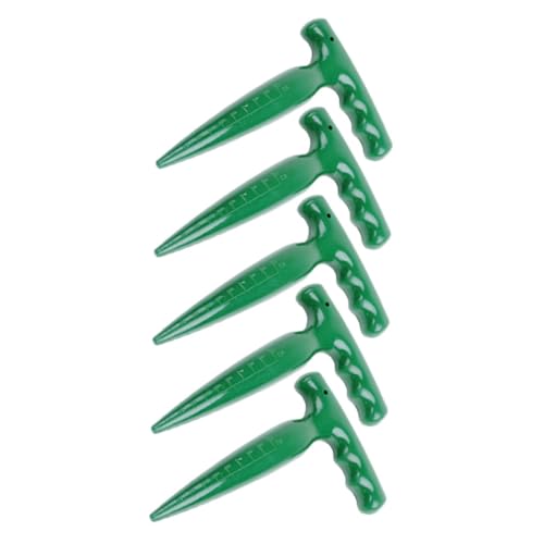 NUOBESTY Garten Hand Puncher für Setzlinge Tragbarer Pflanzbohrer für Einfache Gartenarbeit Teiliges Dibber für Präzises Pflanzen und Umpflanzen von NUOBESTY