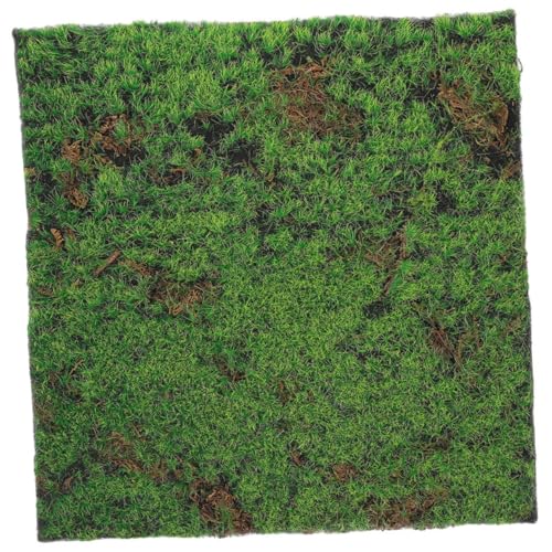 NUOBESTY Simulierter Moosrasen Outdoor Teppiche Realistischer Grasteppich Feengartengras Künstliche Moosmatte Moos Zum Basteln Kunstrasenquadrate Kunstmoosgras Rasenteppich DIY von NUOBESTY