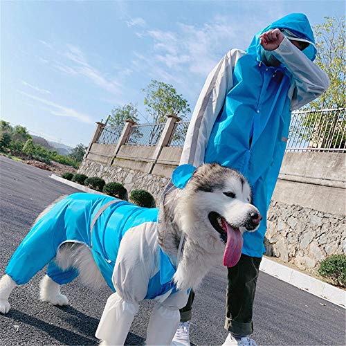 Familienhundekleidung für großen Hund Regenmantel Labrador Satsuma Kleidung Cartoon Hund Regenmantel Haustier Regenmantel Mode Haustier Kleidung-EIN_11XL-Haustierkleidung von NUOYIYI