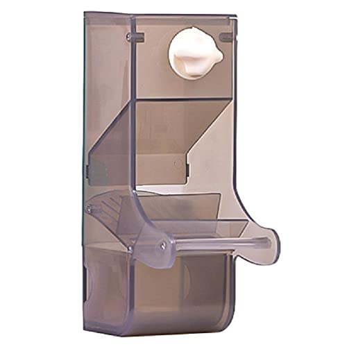 Praktischer Vogelkäfig Futterautomat Automatischer Papageien Samen Futterspender Mit Sitzstange Transparenter Samenfutterbehälter Haustierkäfig Zubehör Papageien Samen Futterspender Praktischer Vogelkäfig Futterautomat Automatischer Papageien Samen Futterspender Mit Sitzstange Transparenter Samenfutterbehälter Haustierkäfig Zubehör Papageien Samen Futterspender von NURCIX
