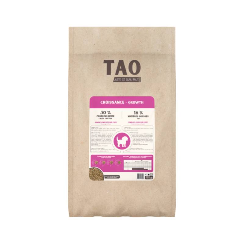 Nutrivet TAO Junior Hund Growth mit Huhn - 18 kg von NUTRIVET