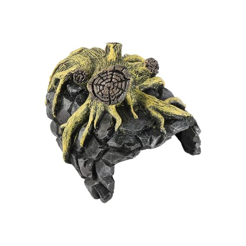 NUZAMAS 16 x 14 x 2 cm großes Versteck für Fische, Höhle, Unterschlupf, Versteck, Höhle, Lebensraum, Dekoration, Schildkröten-Sonnenplattform, Aquarium-Ornament für Aquarien, Schlangen, Schildkröten NUZAMAS 16 x 14 x 2 cm großes Versteck für Fische, Höhle, Unterschlupf, Versteck, Höhle, Lebensraum, Dekoration, Schildkröten-Sonnenplattform, Aquarium-Ornament für Aquarien, Schlangen, Schildkröten von NUZAMAS