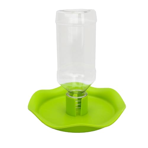 NUZAMAS Automatischer Futterspender für Reptilien, Schildkröten-Spender mit Flasche, Reptilien-Wasserspender, Wassernapf, Futternapf, Fütterungszubehör für Eidechsen, Grün NUZAMAS Automatischer Futterspender für Reptilien, Schildkröten-Spender mit Flasche, Reptilien-Wasserspender, Wassernapf, Futternapf, Fütterungszubehör für Eidechsen, Grün von NUZAMAS