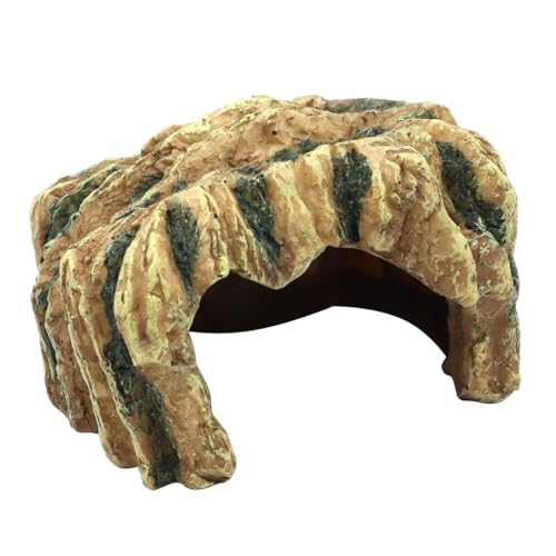 NUZAMAS Fischversteck für Schildkröten, Fischversteck, Höhle, Aquarium-Dekoration, Terrarium, Steinversteck, natürlicher Lebensraum, Ornament für Schildkröten, Geckos, Spinnen, Frösche, Eidechsen NUZAMAS Fischversteck für Schildkröten, Fischversteck, Höhle, Aquarium-Dekoration, Terrarium, Steinversteck, natürlicher Lebensraum, Ornament für Schildkröten, Geckos, Spinnen, Frösche, Eidechsen von NUZAMAS