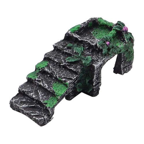 NUZAMAS Große Sonnenplattform für Schildkröten, Rampe für Schildkrötenbecken, Unterschlupf, Lebensraumdekor, Plattformtreppe aus Kunstharz zum Klettern von Schildkröten, Stein-Lebensraum-Ornament NUZAMAS Große Sonnenplattform für Schildkröten, Rampe für Schildkrötenbecken, Unterschlupf, Lebensraumdekor, Plattformtreppe aus Kunstharz zum Klettern von Schildkröten, Stein-Lebensraum-Ornament von NUZAMAS