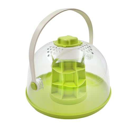 NUZAMAS Schneckenbeobachtungskabine, Reptilien-Futterbox, Zuchtbehälter, Zuchttank, Reptilien-Terrarium, Eidechsen-Lebensraumkäfig, atmungsaktives Haustierhaus für Schnecken, Schildkröten NUZAMAS Schneckenbeobachtungskabine, Reptilien-Futterbox, Zuchtbehälter, Zuchttank, Reptilien-Terrarium, Eidechsen-Lebensraumkäfig, atmungsaktives Haustierhaus für Schnecken, Schildkröten von NUZAMAS