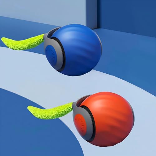 2025 Neue verbesserte Version 3.0 Katzenspielzeug, cooler intelligenter interaktiver Katzenball für gelangweilte Katzen, automatischer rollender Ball 3.0 Puzzle-Spielzeug, elektronische rollende von NVARUPC