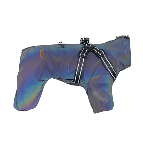Hunde-Regenmantel mit Kapuze, für kleine bis große Hunde und Welpen, Welpen, Regenmantel, Regenbekleidung, Haustierbekleidung von NVOQILIN