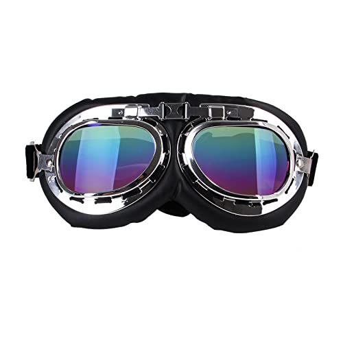 Hundesonnenbrille, Haustierprodukte, schöne Retro-Reflexions-Brille für kleine Hunde, Haustier-Foto-Zubehör von NVOQILIN