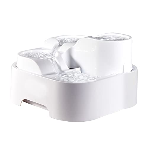 NVOQILIN Katzen Brunnen Hund Wasserspender 1,899.4 g Wasserkapazität Super Leise Automatische Trinkwasserschale 4 Schichten Gefiltert NVOQILIN Katzen Brunnen Hund Wasserspender 1,899.4 g Wasserkapazität Super Leise Automatische Trinkwasserschale 4 Schichten Gefiltert von NVOQILIN