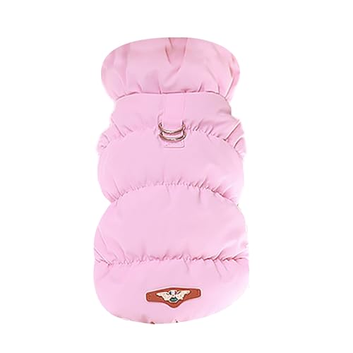 Winddichtes warmes Hunde-Outfit für kleine Hunde, Mantel für den Winter, großes Geschenk, Welpen-Outfit mit pelzigem Futter, Winterwesten Winddichtes warmes Hunde-Outfit für kleine Hunde, Mantel für den Winter, großes Geschenk, Welpen-Outfit mit pelzigem Futter, Winterwesten von NVOQILIN