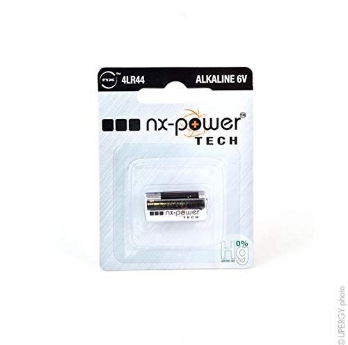 NX - Batterie Alkaline Blister x1 Power Tech 4LR44 6V 170mAh von NX