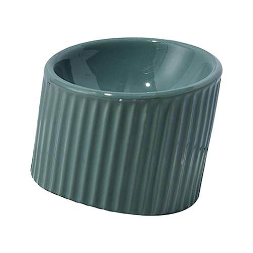Erhöhter Katzennapf, geneigter, erhöhter Katzennapf, Zubehör, langlebige Haustier-Futterstation, Keramik-Kitty-Snacknapf, Katzenfutternapf for Kätzchen, Katzen, Hunde, Blau Erhöhter Katzennapf, geneigter, erhöhter Katzennapf, Zubehör, langlebige Haustier-Futterstation, Keramik-Kitty-Snacknapf, Katzenfutternapf for Kätzchen, Katzen, Hunde, Blau von NYCBZ