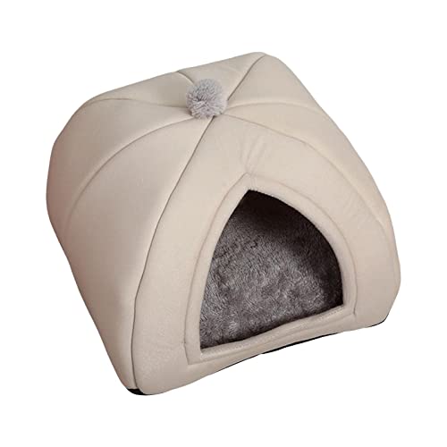 Weiche Höhle, Haustierbett, Hundezelt, waschbar, Rutschfester Boden, selbstwärmender Ball, dekoratives Katzen-Wärmehaus for drinnen, Katzen, Kätzchen, Kitty, beruhigendes Kaninchen, Grau L(Gray L) Weiche Höhle, Haustierbett, Hundezelt, waschbar, Rutschfester Boden, selbstwärmender Ball, dekoratives Katzen-Wärmehaus for drinnen, Katzen, Kätzchen, Kitty, beruhigendes Kaninchen, Grau L(Gray L) von NYCBZ