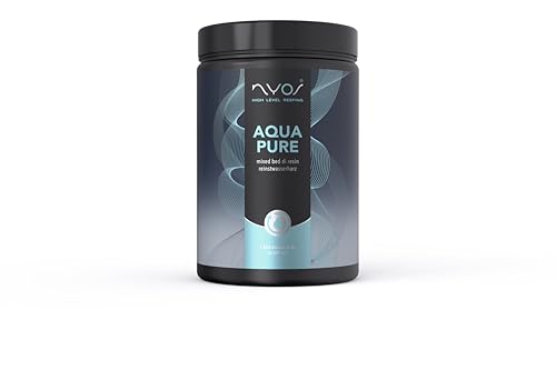 NYOS® Aqua Pure Hochleistungs-Mischbettharz für Aquarien - Entfernt Silikate & Nitrate, Verbesserung der Wasserqualität, 1.000ml von NYOS
