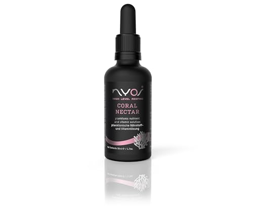 NYOS® Coral Nectar 50 ml - Planktonische Nährstoff- & Vitaminlösung, Fördert Korallenwachstum & Farbintensität von NYOS