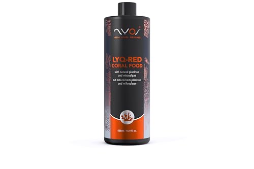Nyos LYQ-RED – Flüssiges Korallenfutter mit Plankton für Meerwasseraquarien, 250ml von NYOS