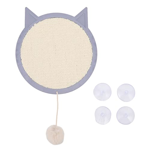 Cat Sisal Scratch Pad Starke Saugnäpfe Katzen Kratz Matte Möbel Schutz Katze Scratch Board (Schwarz) von NYSUZHOUJI
