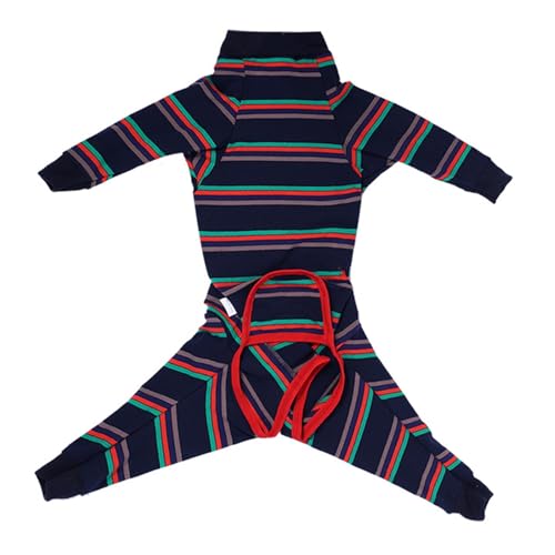 Dog Recovery Suit Stretch Design Umfassender Schutz verhindert Lecken atmungsaktiv und komfortabel für Verschiedene Szenen (S) von NYSUZHOUJI