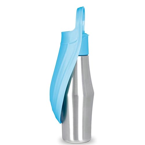 Hundewasserflasche tragbare Edelstahl Haustier Travel Cup Outdoor Faltbare Schüssel für Hunde (Nysuzhoujifwnxtaiq-lb) von NYSUZHOUJI