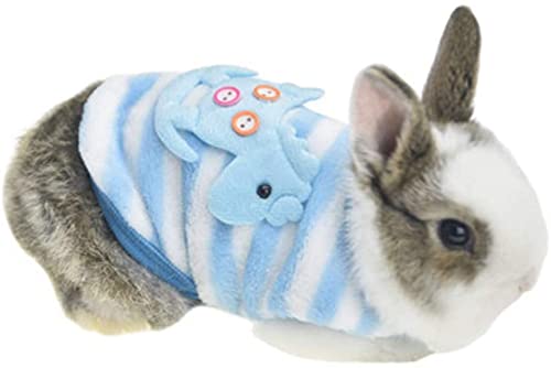 Warme Winterkleidung für den Winter, Fleece, niedlich, Kleintier, Meerschweinchen, Chinchilla, Frettchen, Engel, Zubehör, Outfit für Hamster, Frettchen, Ratten, Meerschweinchen, Katzen, Kätzchen von NYTGHYT