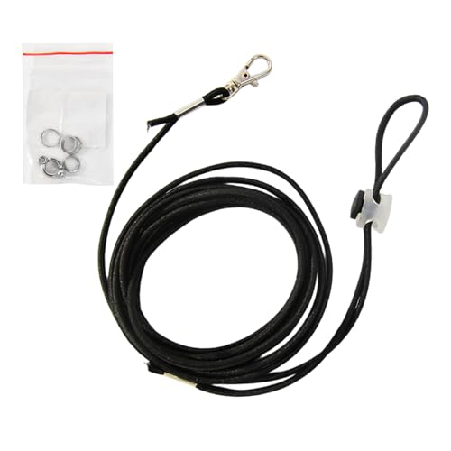 Elastischer Vogel Leine 3meter Lang Verstellbares Papagei Flugseil Flucht Proof Vogel Leine Mit 6# Knöchelringen Für Den Outdoor von NZHBOAM