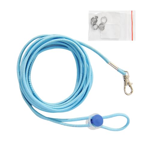 Elastischer Vogel Leine 3meter Lang Verstellbares Papagei Flugseil Flucht Proof Vogel Leine Mit 6# Knöchelringen Für Den Outdoor von NZHBOAM