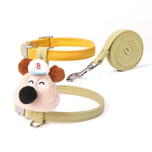 Katzengeschirr mit Leine, Ausbruchsicher Verstellbar Katzenweste, Atmungsaktiv Weich Haustier Geschirr, Cat Harness Set für Katzen Kitten Hunde Welpen (M) von Naapesi