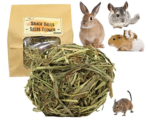 Snack Balls Seeds Flower - Zutaten aus kontrollierten Anbau - Snack für Meerschweine Zwergkaninchen Chinchilla Degus Hamster von Nagerfarm
