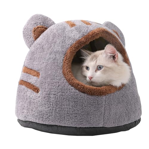 Katzenbett, Katzenbetthöhle, Katzenbetten für Innenkatzen, Katzenhöhle, Katzen -Iglu, Katzenhaus, Kätzchenbett von Naisicatar