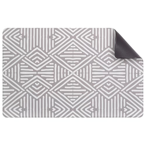 NALALAS Große Hundematte für Futter und Wasser, Katzenfuttermatte | Große wasserdichte Hundenapfmatte | rutschfeste Haustierfuttermatte für Böden | Hundefuttermatten für Böden, Haustiermatten für von Nalalas