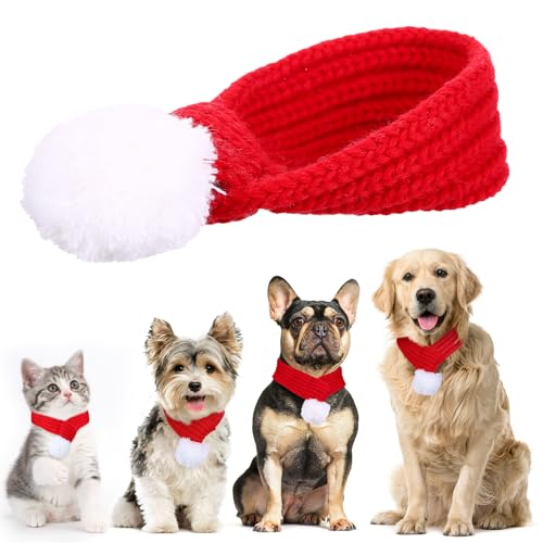 Naler Hunde Weihnachten Schal Weihnachtskostüm Hundekleidung Haustier Weihnachtsschal Weihnachts-Schal Rot Hundekostüm Klein S Naler Hunde Weihnachten Schal Weihnachtskostüm Hundekleidung Haustier Weihnachtsschal Weihnachts-Schal Rot Hundekostüm Klein S von Naler