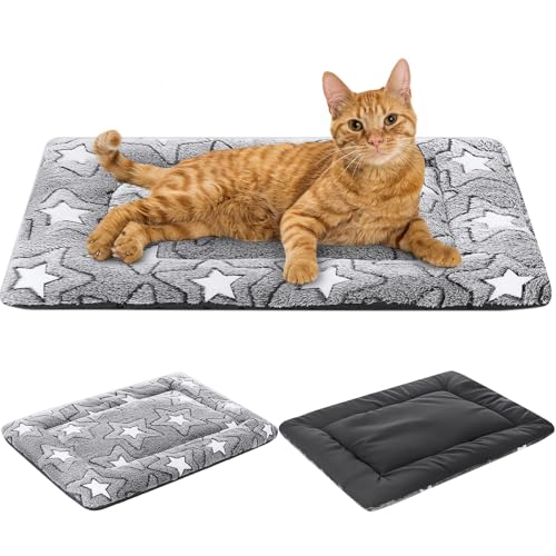 Namalu 2 Stück Hundedecke Hundekissen Waschbar Hundebett mit Wendekissen Sternmuster Hundematte Weich Kühl und Warm Katzenbett Katzendecke Haustier Decke für Kleine Mittelgroße Grosse Hunde Namalu 2 Stück Hundedecke Hundekissen Waschbar Hundebett mit Wendekissen Sternmuster Hundematte Weich Kühl und Warm Katzenbett Katzendecke Haustier Decke für Kleine Mittelgroße Grosse Hunde von Namalu