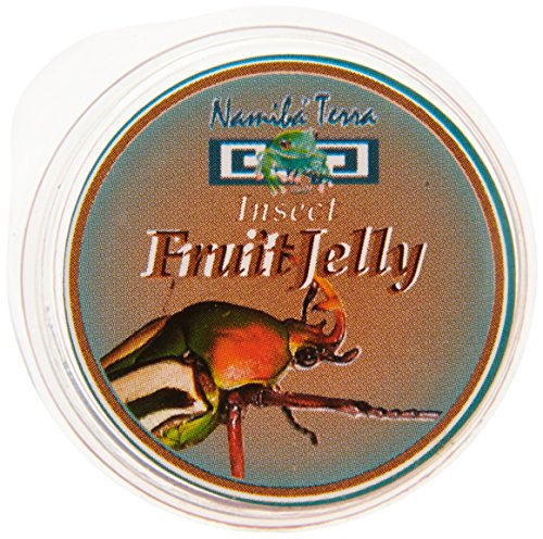 Namiba Terra 0336 Beetle und Insect Frucht-Erdbeer Jelly Nachfüllpackung, 50-Stück im Beutel von Namiba Terra