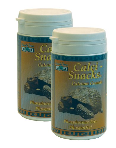 Namiba Terra 20241 Calci Snacks, Sepiaschalengranulat als Zusatzeinstreu, 2x 50 g Doppel-Pack von Namiba Terra