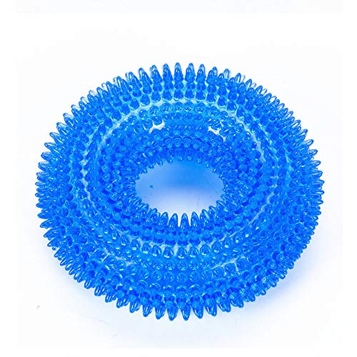 Namvo Molar Bite Toy, Soft Natural Rubber Dog Chew Toys Squeak Latex for Aggressive Chewers Dog Toothbrush Puppy Teeth Cleaning Brushing Training Stick Doughnut Ring Shape Interactive Play Tool Namvo Molar Bite Toy, Soft Natural Rubber Dog Chew Toys Squeak Latex for Aggressive Chewers Dog Toothbrush Puppy Teeth Cleaning Brushing Training Stick Doughnut Ring Shape Interactive Play Tool von Namvo
