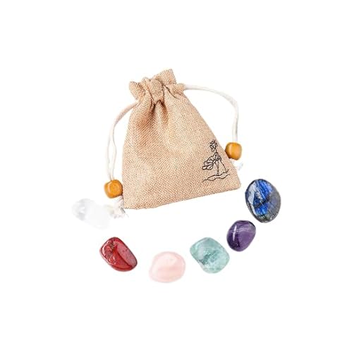 Namzi 1 Set natürlicher Kristall-Rohstein, 12 Sternzeichen, Stoffbeutel-Set, Krebs, DIY, Kristall, Mineralprobe, Kindergeschenk, Ornament von Namzi
