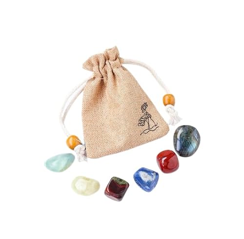 Namzi 1 Set natürlicher Kristall-Rohstein, Zwölf Sternzeichen Stoffbeutel Set, Löwe DIY Kristall Mineral Exemplar Kinder Geschenk Ornament von Namzi
