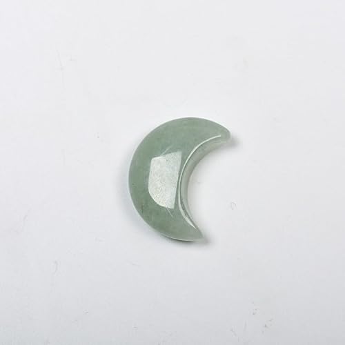Namzi 10 Stück grüner natürlicher Kristall-Rohstein, Mini, 3 x 2 cm, Mondform, Naturstein, Zubehör, Anhänger, Dekoration, DIY-Dekoration, Geschenkzubehör Namzi 10 Stück grüner natürlicher Kristall-Rohstein, Mini, 3 x 2 cm, Mondform, Naturstein, Zubehör, Anhänger, Dekoration, DIY-Dekoration, Geschenkzubehör von Namzi